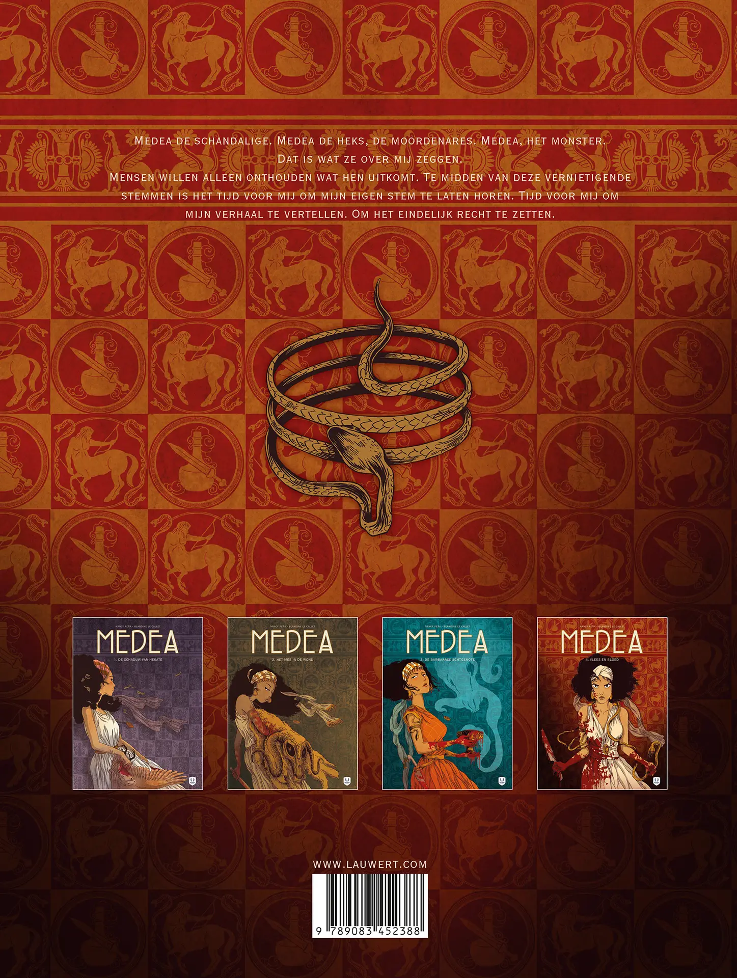 Medea 4: Vlees en Bloed met stofwikkel 4 delen + dossier 16 pagina's - Afbeelding 19
