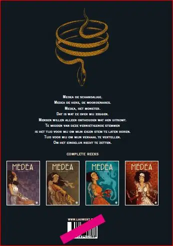 Medea 4: Vlees en Bloed met stofwikkel 4 delen + dossier 16 pagina's - Afbeelding 3