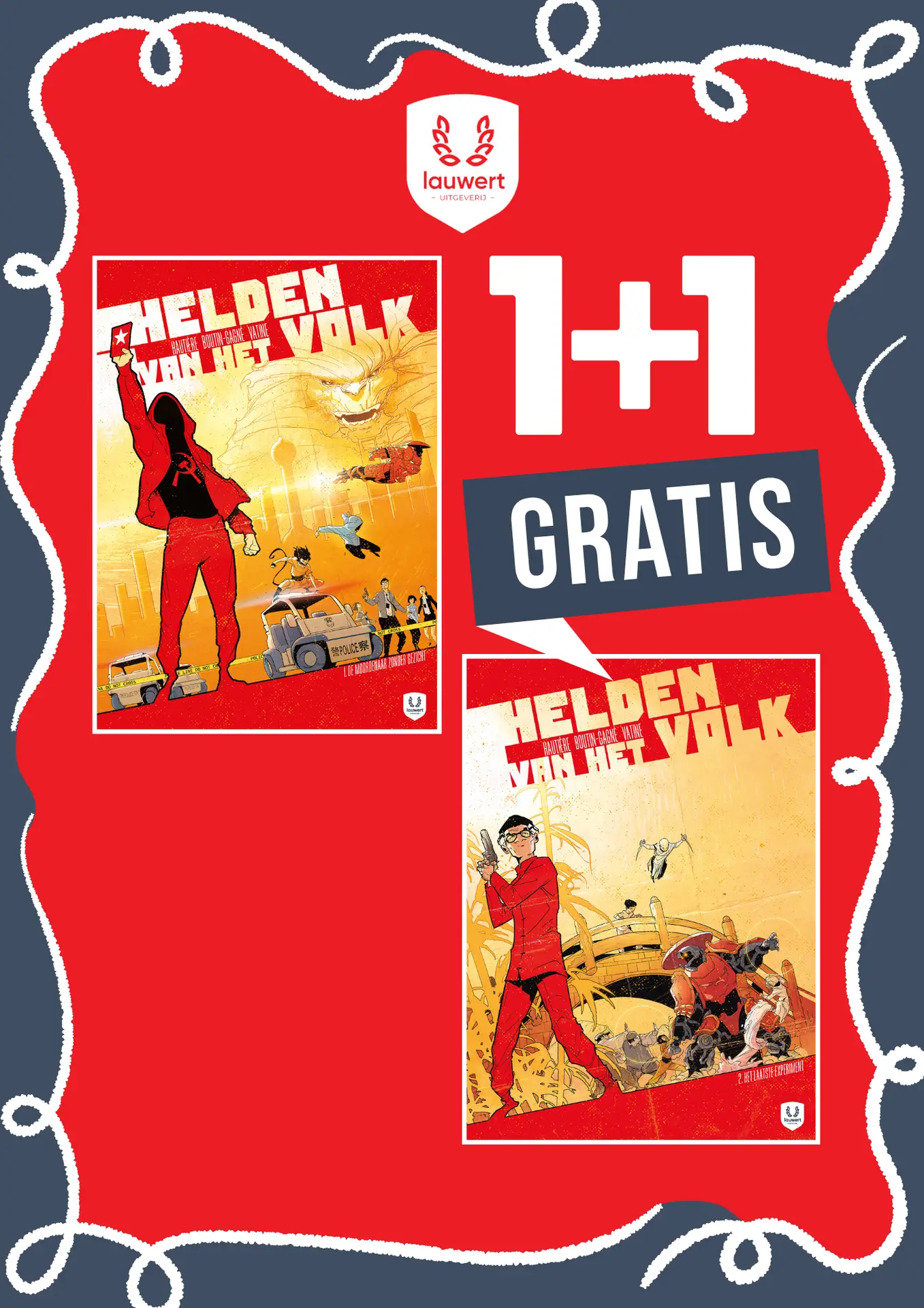 Helden van het Volk 2 1+1 GRATIS
